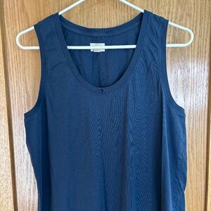 Pact Jersey T-Shirt Dress Blue Size Large
